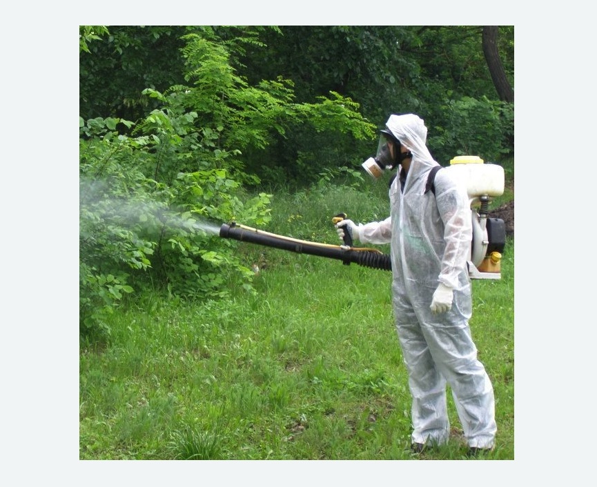 обработка территории от клещей в Яропольце